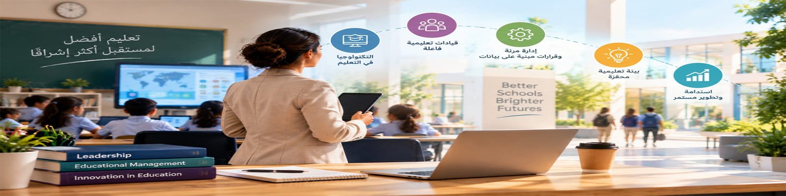 من الفصل التقليدي إلى المؤسسة الذكية: كيف نعيد هيكلة المدارس لتناسب أجيال المستقبل؟